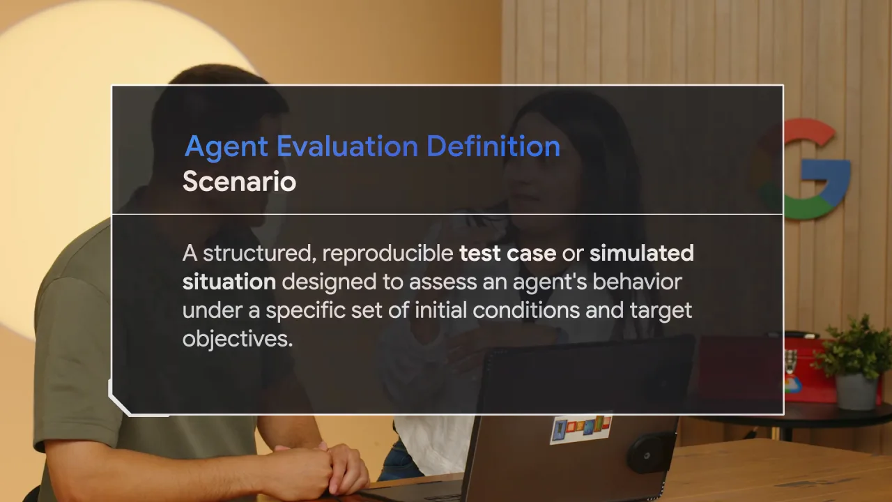 Agent Evaluation Definition card for Scenario